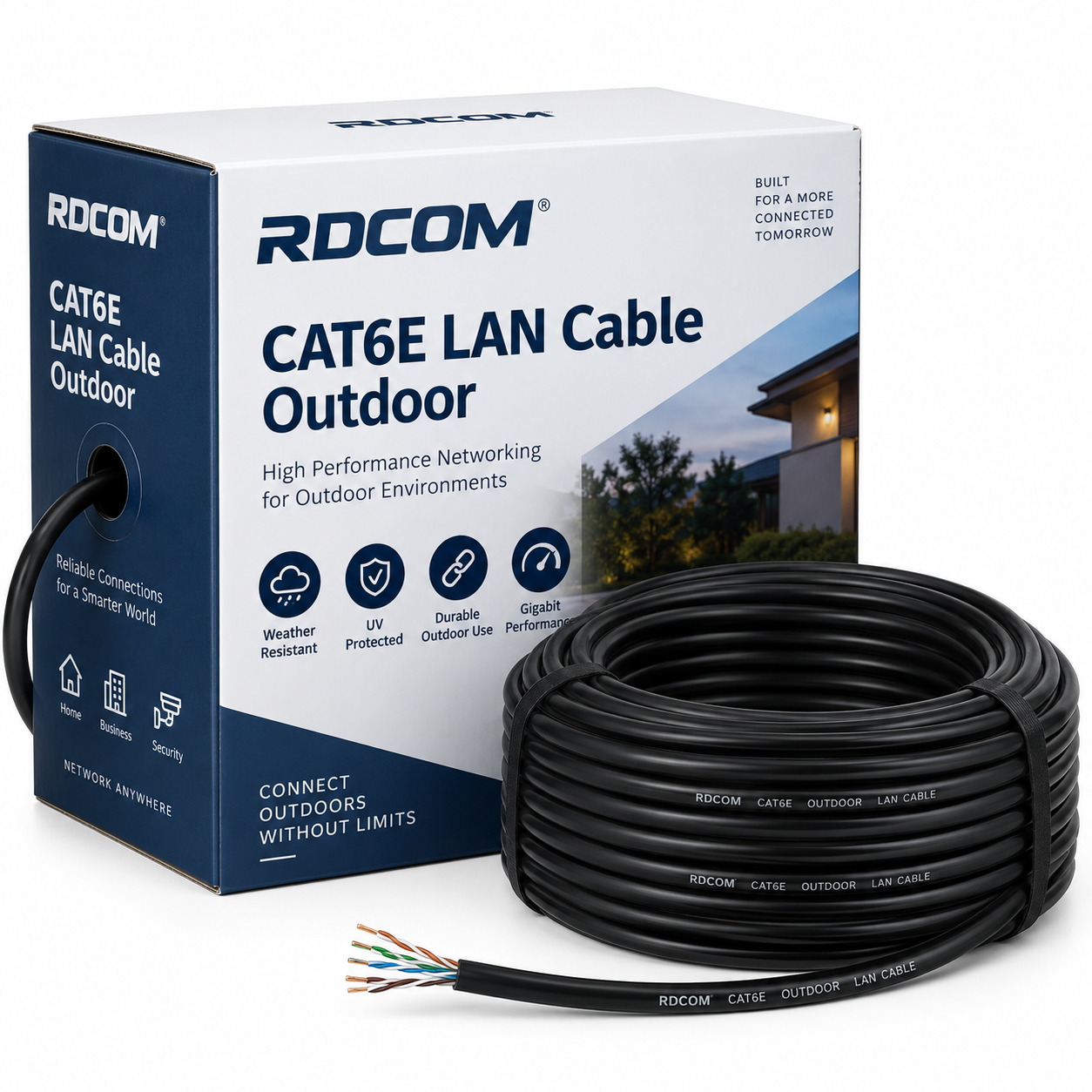 Rdcom Cat6E Lan Cable Outdoor